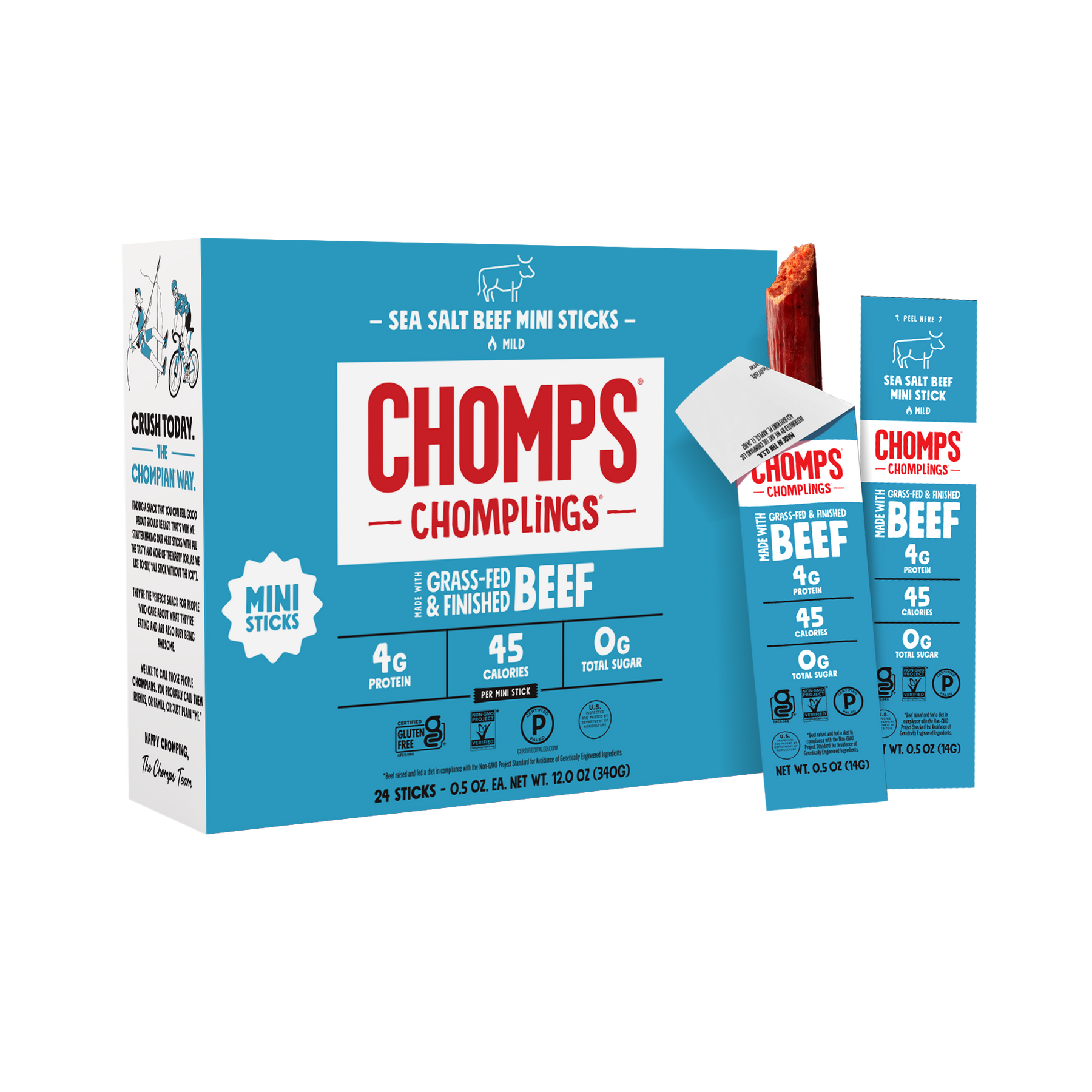 Sea Salt Beef Chomplings - Essential Bright Pack