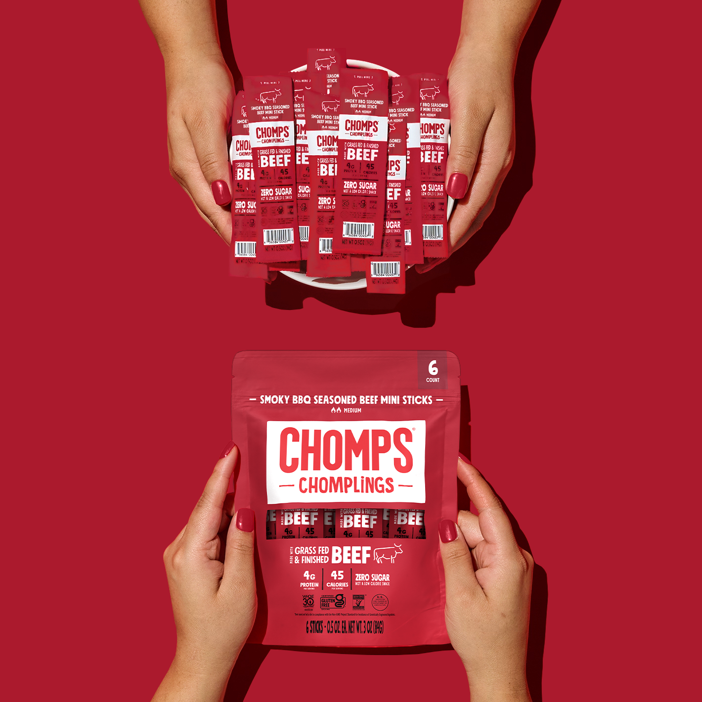 6 ct. Smoky BBQ Beef Chomplings - Fresh Cozy Pick