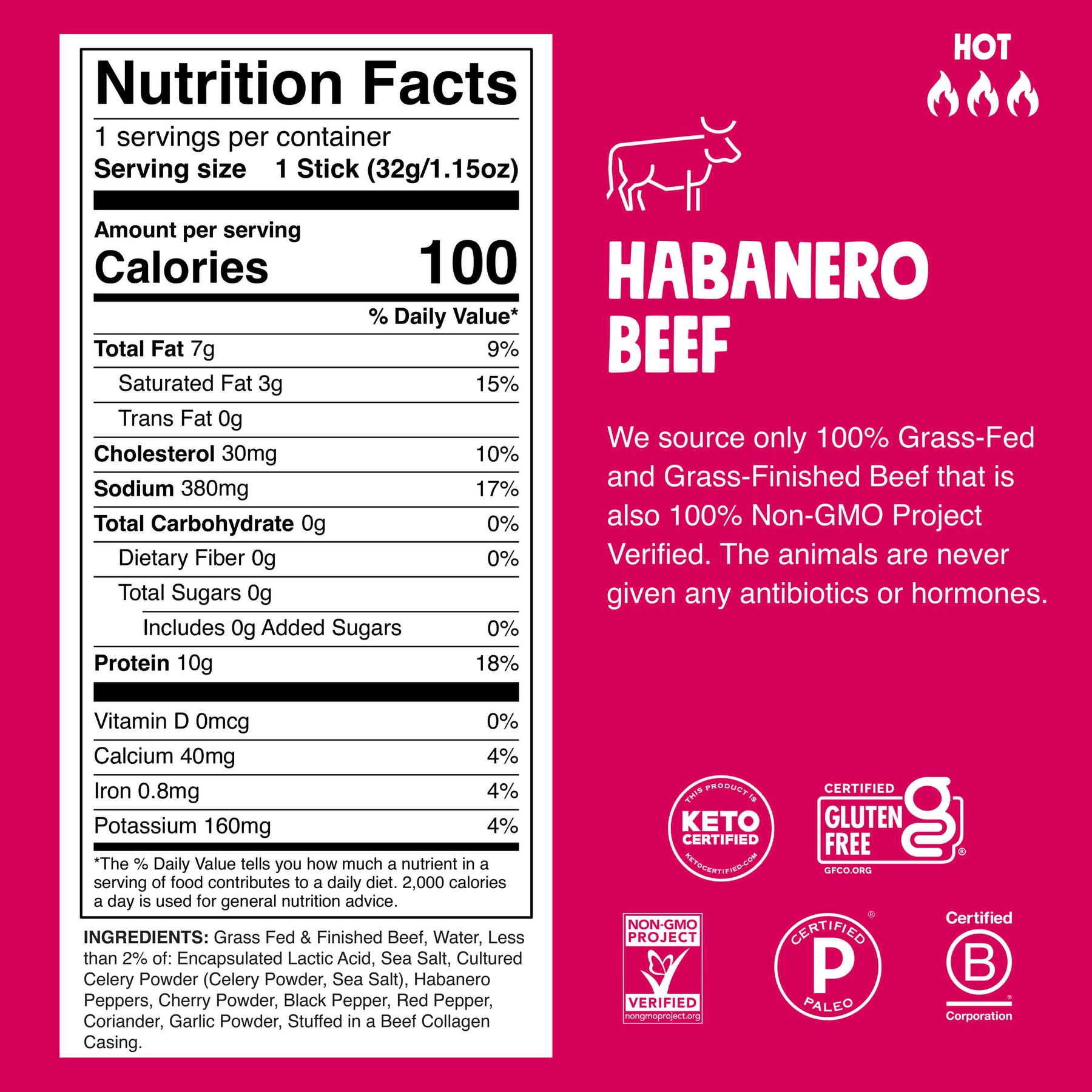 Habanero Beef - Fresh Stock Ready
