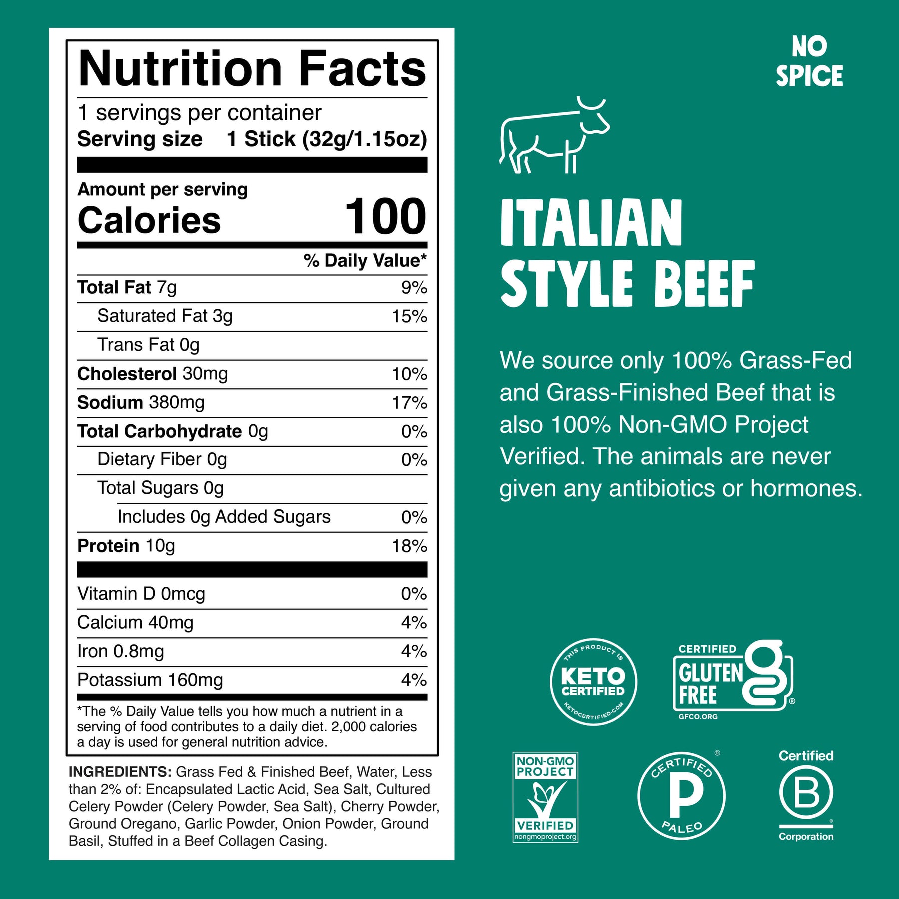 Italian Style Beef - Classic Beef
