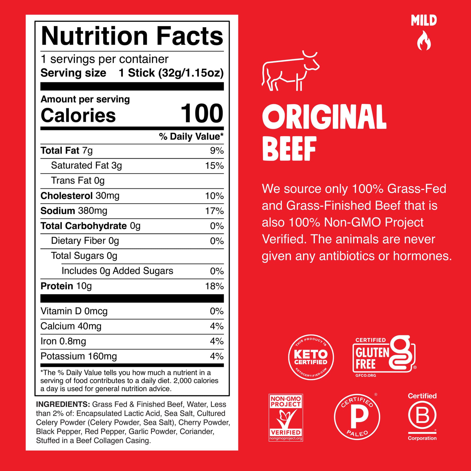 Original Beef - Daily Snack Favorite