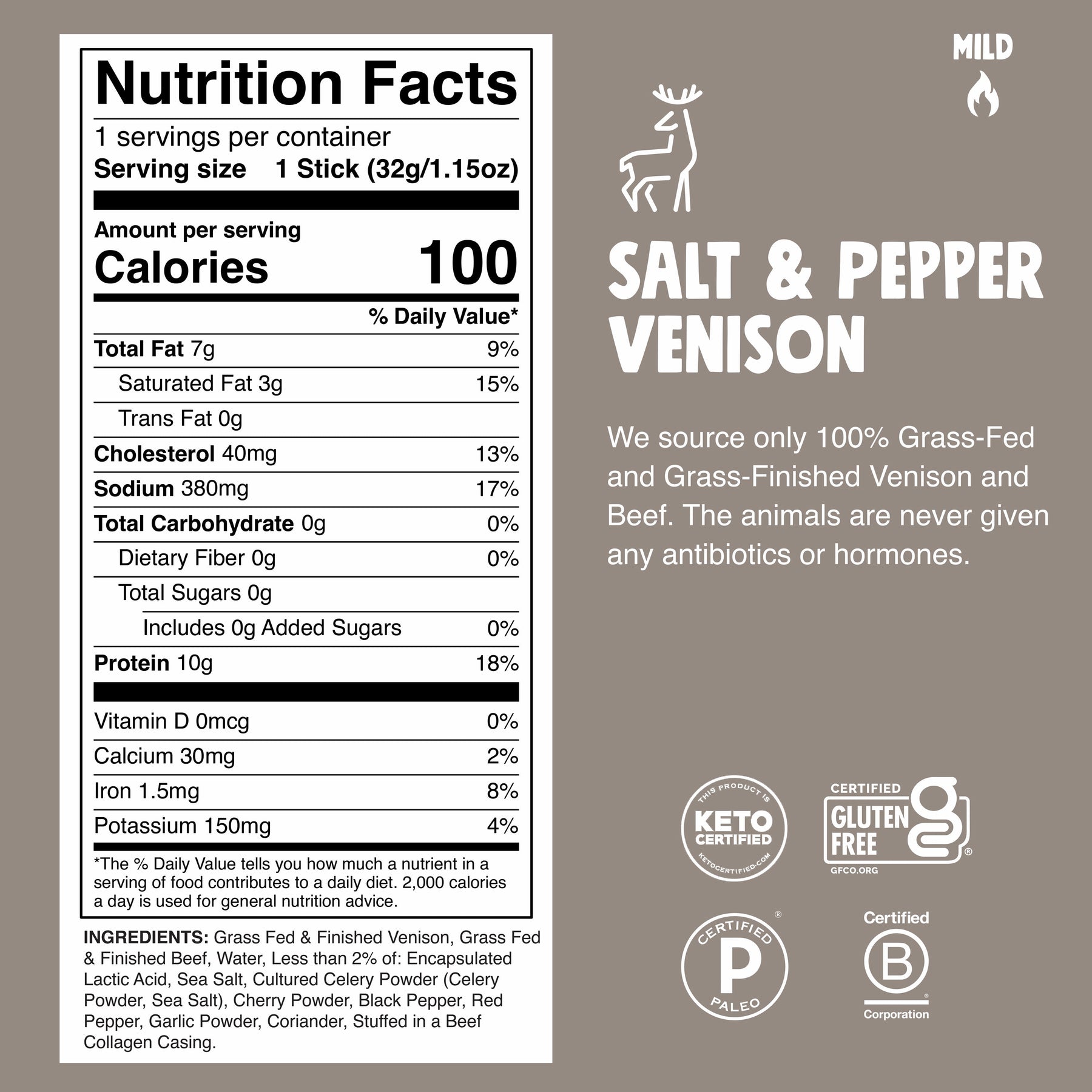 Salt & Pepper Venison - Fresh Pick