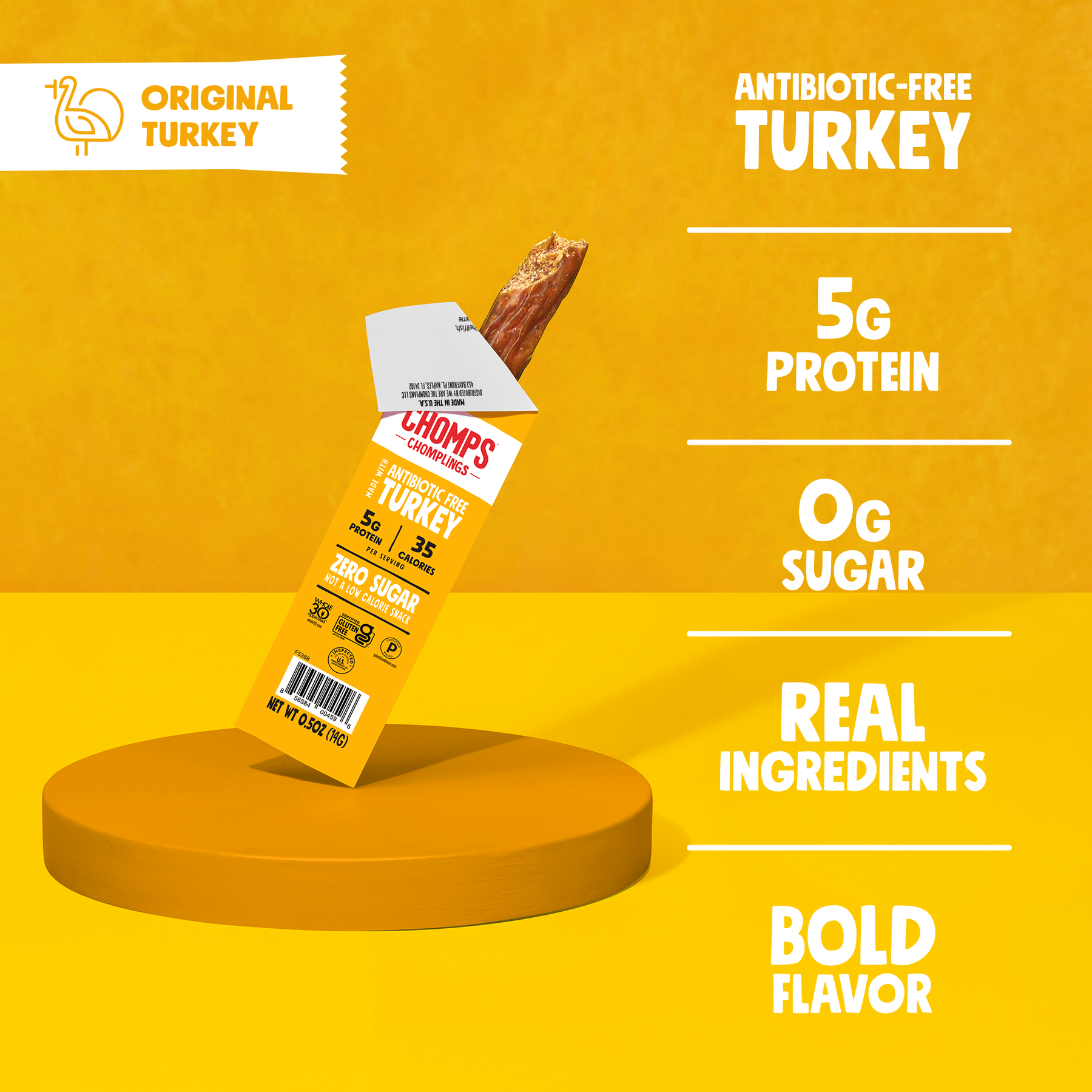 6 ct. Original Turkey Chomplings - Active Pack Carry