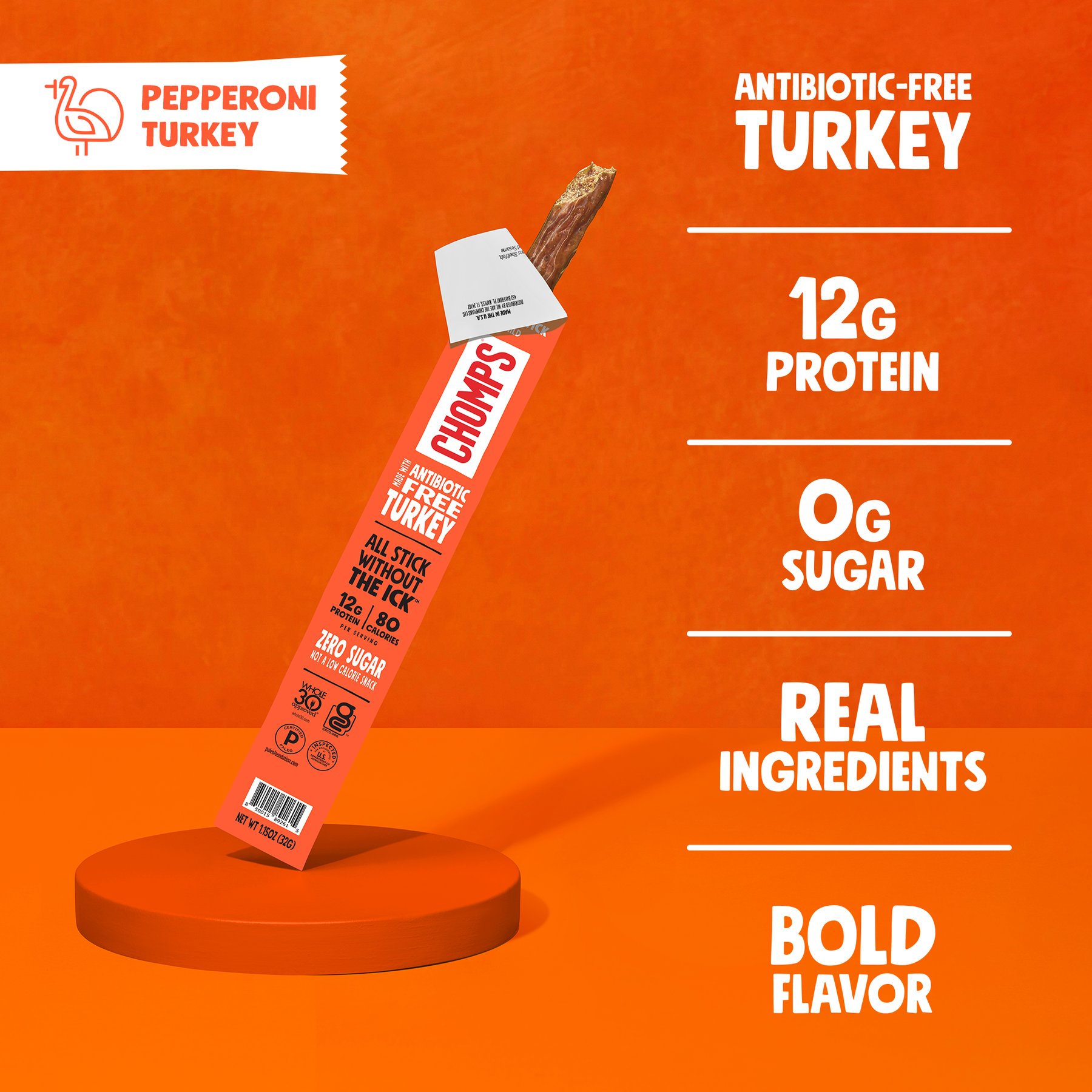 Pepperoni Seasoned Turkey - Fresh Travel Pick