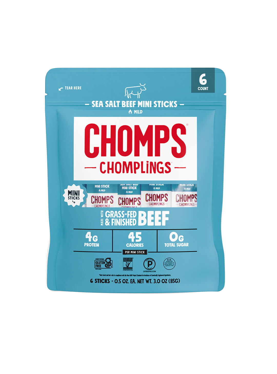 6 ct. Sea Salt Beef Chomplings - Essential Bundle